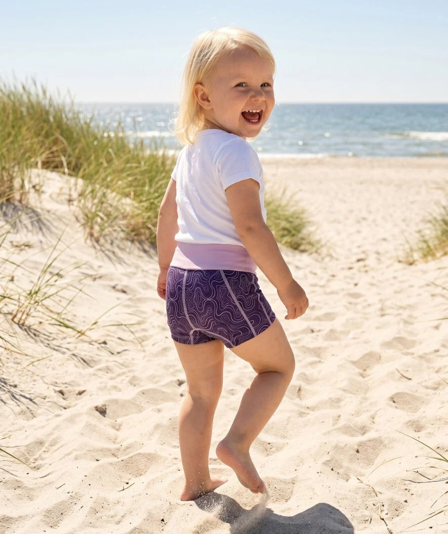 Watery Schwimmwindelhosen für Kinder - Thetis Youngster - Rosa/Lila – Bild 6