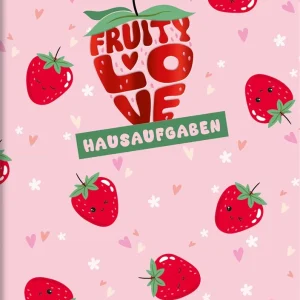 Hausaufgabenheft | A5 | Fruity Love | 48 Blatt | BRUNNEN
