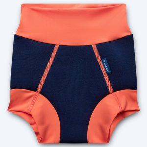 Watery Schwimmwindelhosen für Kinder - Neoprene Swim Nappy - Atlantic Orange