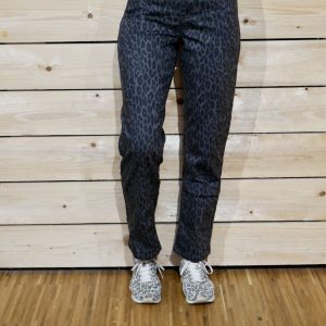 Red Button Jeans Kim Leopard – lava