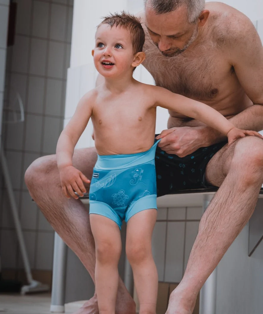 Watery Schwimmwindelhosen für Kinder - Neoprene Swim Nappy - Fjord Red – Bild 7