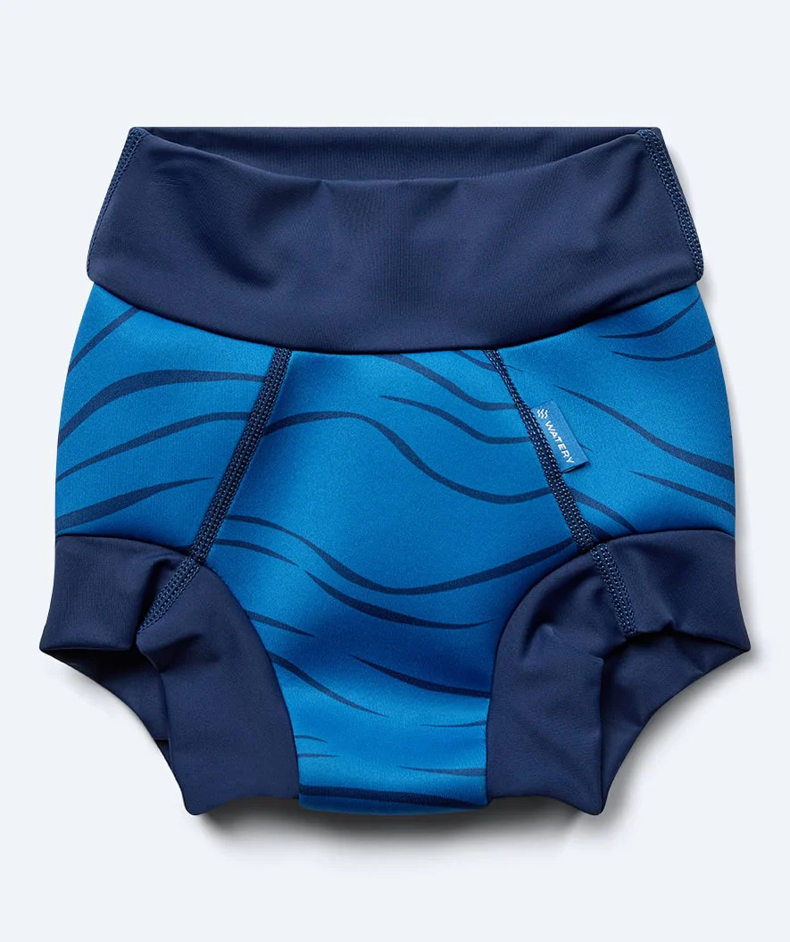 Watery Schwimmwindelhosen für Kinder - Neoprene Swim Nappy - Fjord Blue – Bild 2