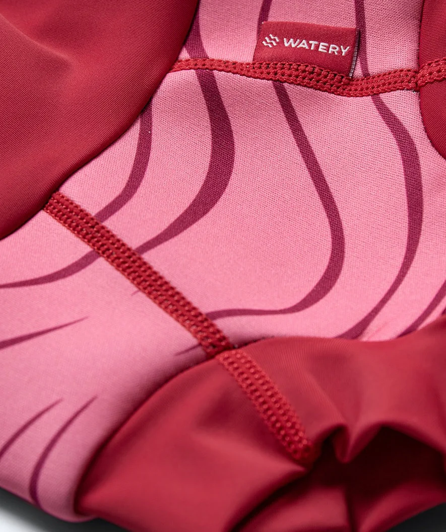 Watery Schwimmwindelhosen für Kinder - Neoprene Swim Nappy - Fjord Red – Bild 4